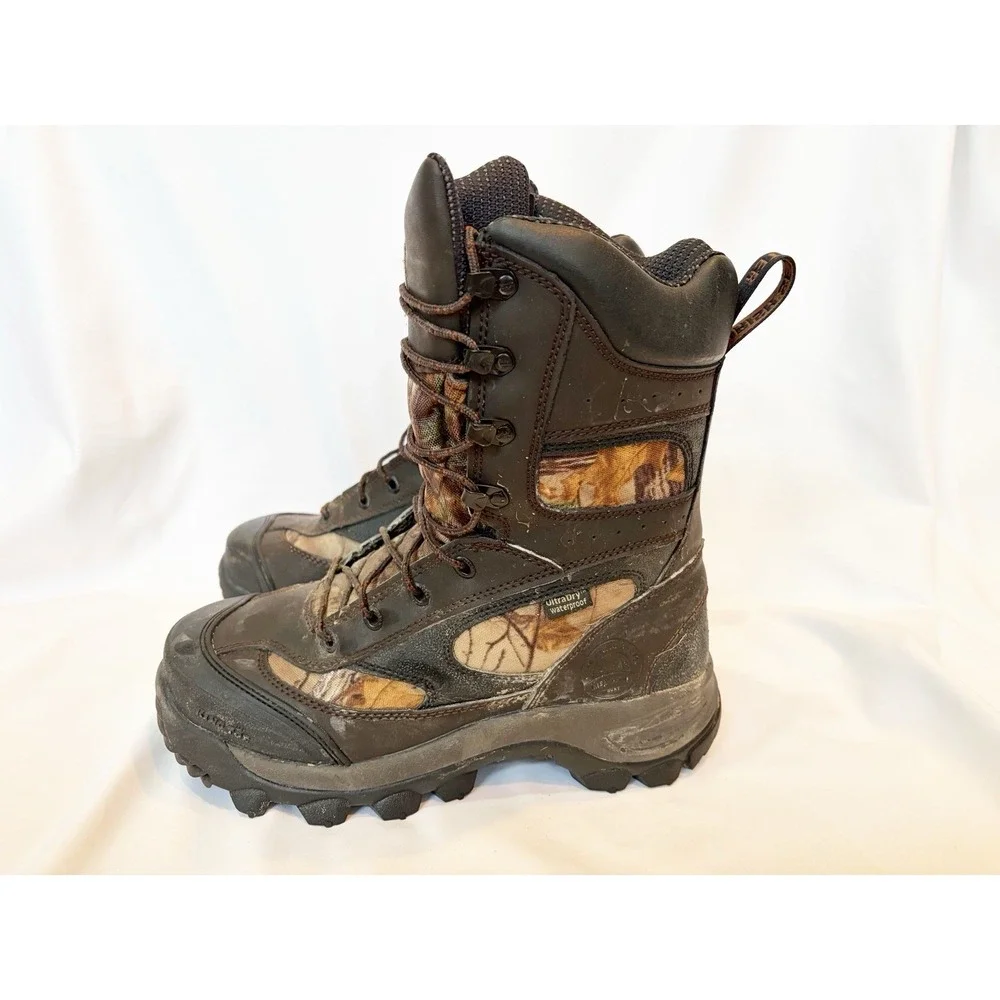 Irish Setter Hunting Boot 800 Gm Thinsulate Ultra Dry Waterproof Camo Mens Sz 8D
